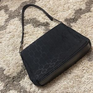 Nine west black shoulder bag